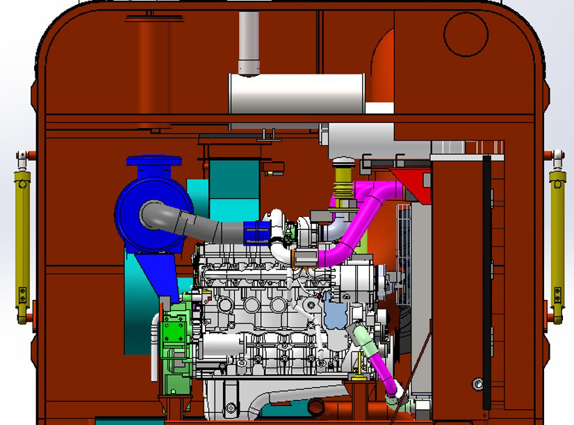 康明斯发动机扫地机